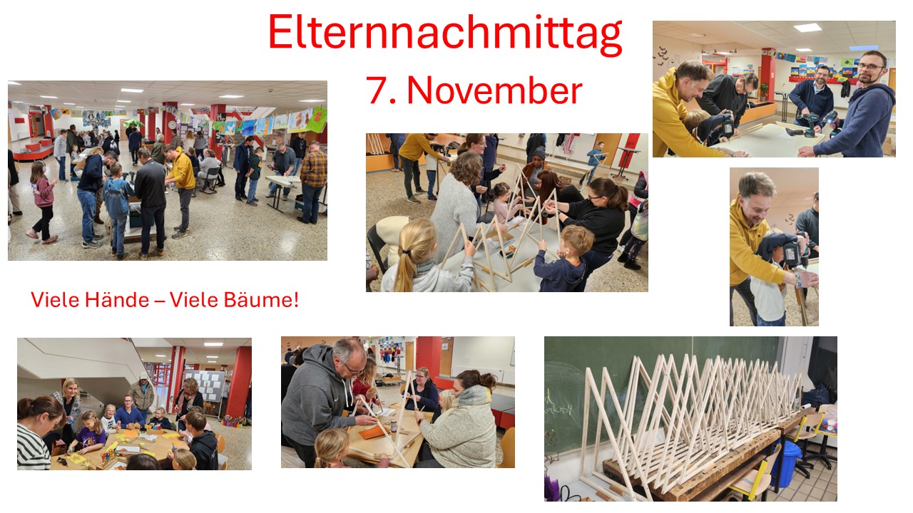 Elternnachmittag Internetseite